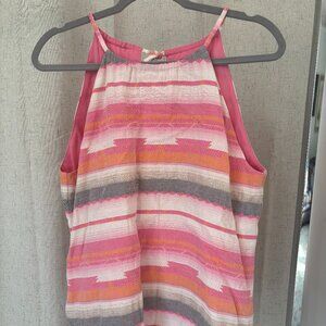 Drew Cotton Halter Tank Top